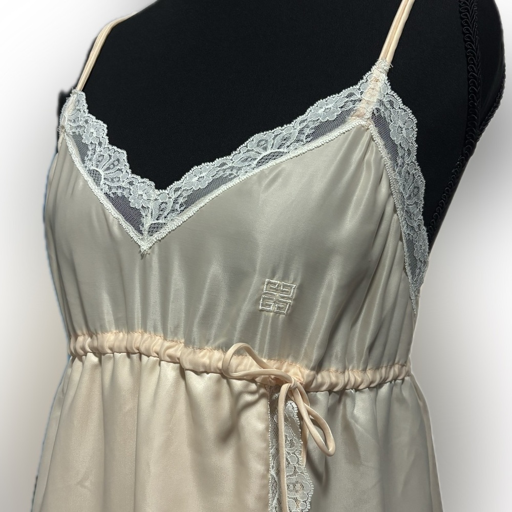 Givenchy Peach Slip Dress VTG Style 601